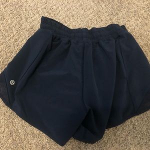 Lululemon Womens Hotty Hot running shorts